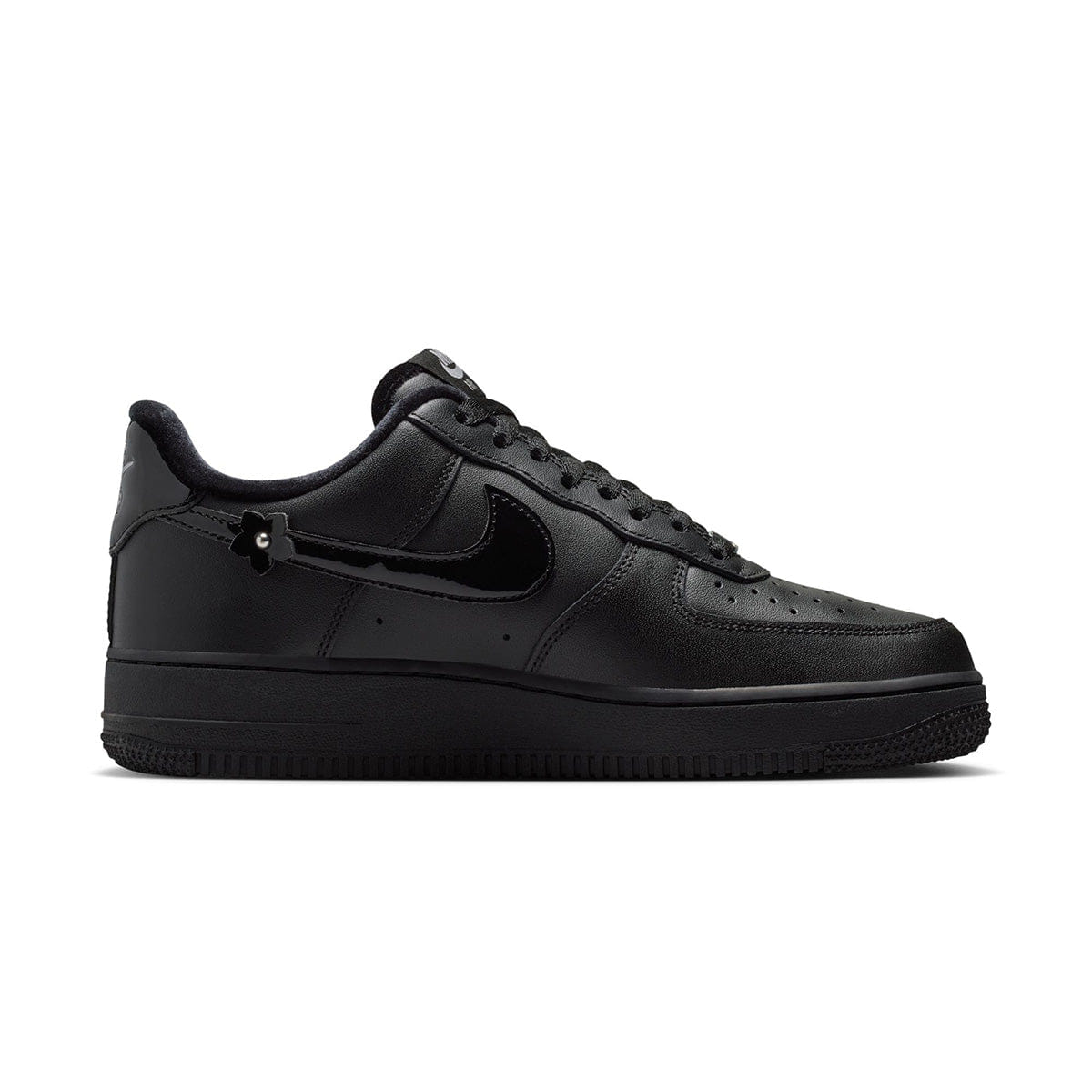 Nike Wmns Air Force 1 '07 BLACK/BLACK/OFF NOIR/METALLIC SILVER