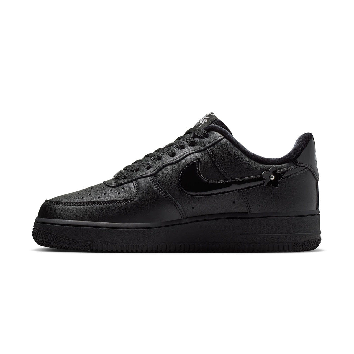 Nike Wmns Air Force 1 '07 BLACK/BLACK/OFF NOIR/METALLIC SILVER