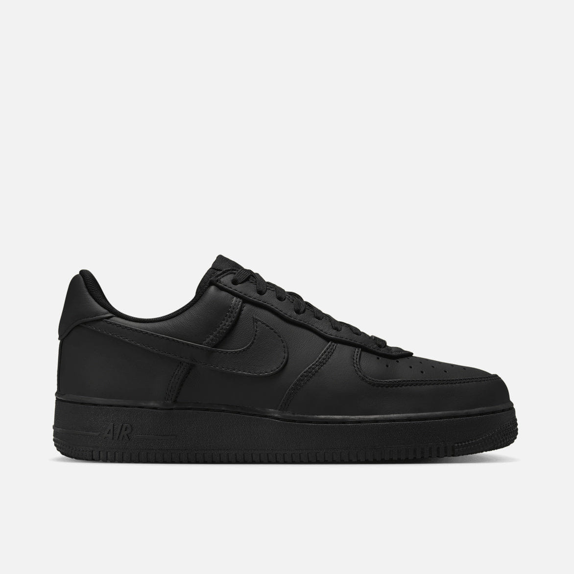 Nike AIR FORCE LOW RETRO PRM TRIPLE BLACK