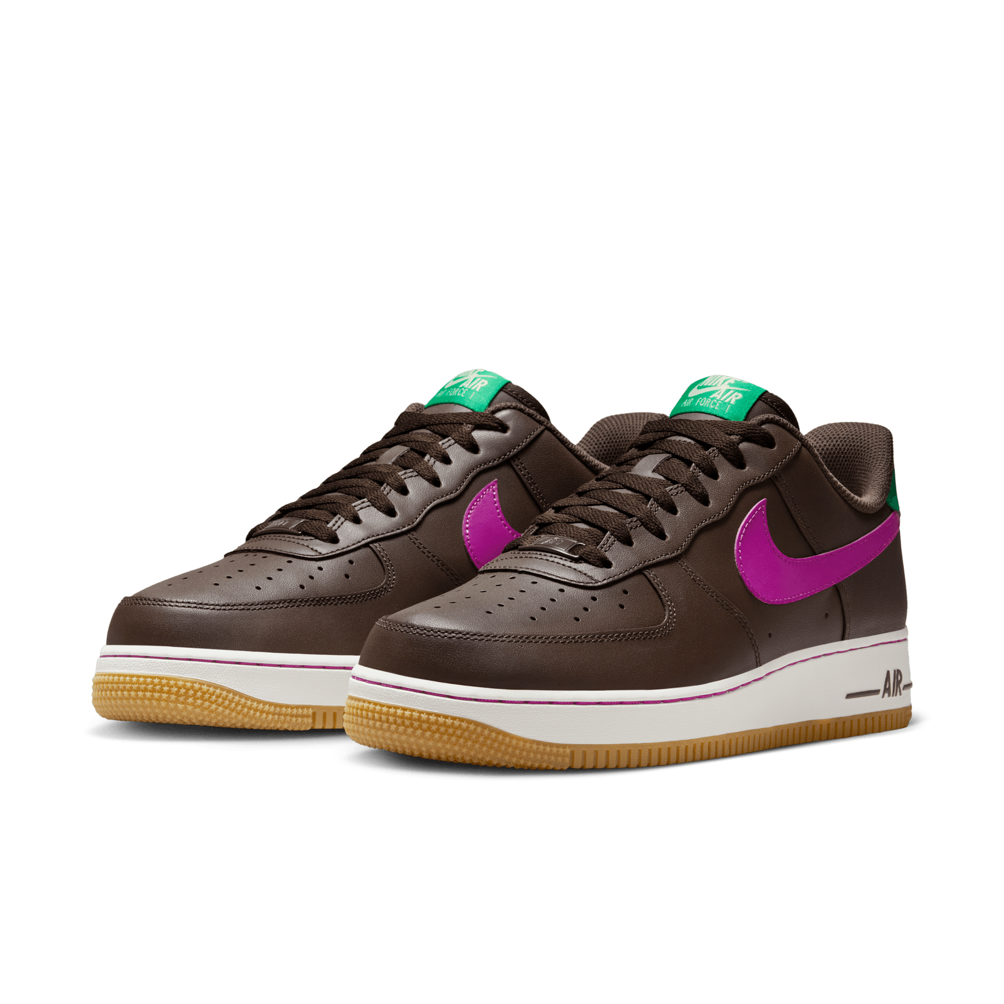 Nike AIR FORCE 1 `07 - baroque brown / vivid purple