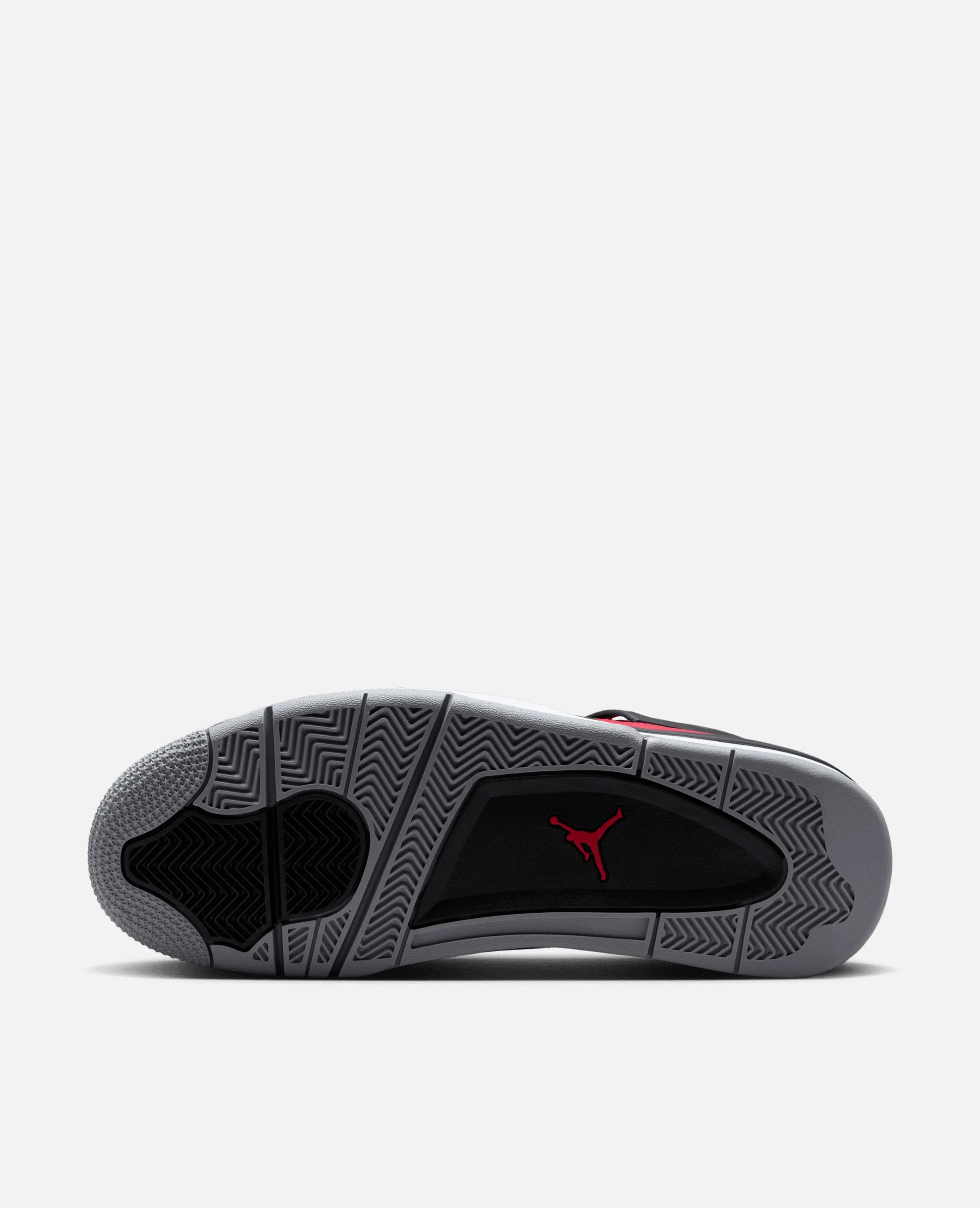 Nike Air Jordan 4 Retro Nike (Fire Red/White - Black - Cement Grey)