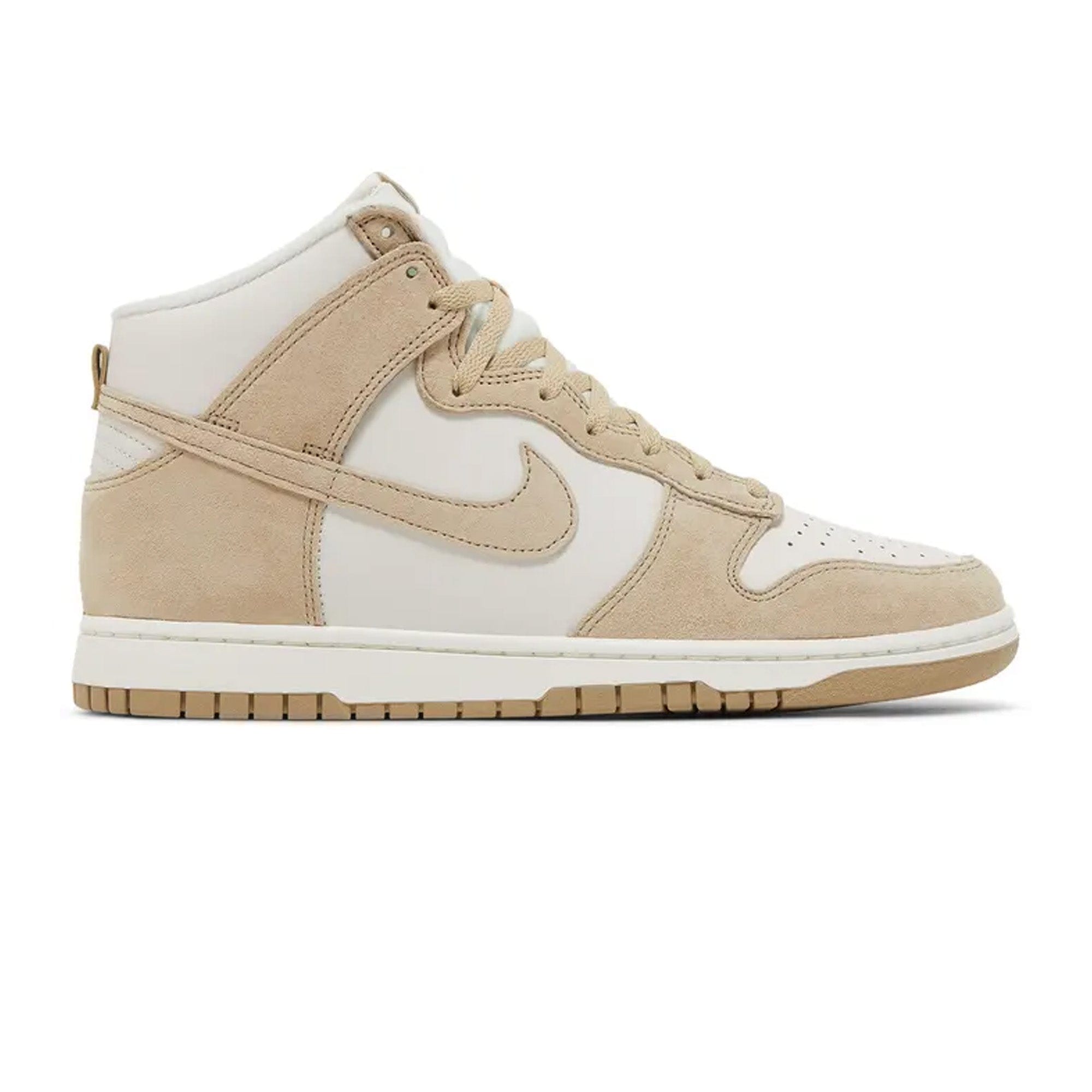 Nike Dunk High Retro PRM Tan Suede White (2022)
