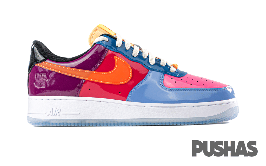 Nike Air Force 1 Low SP x Undefeated Multi - Patent Total Orange (2022)