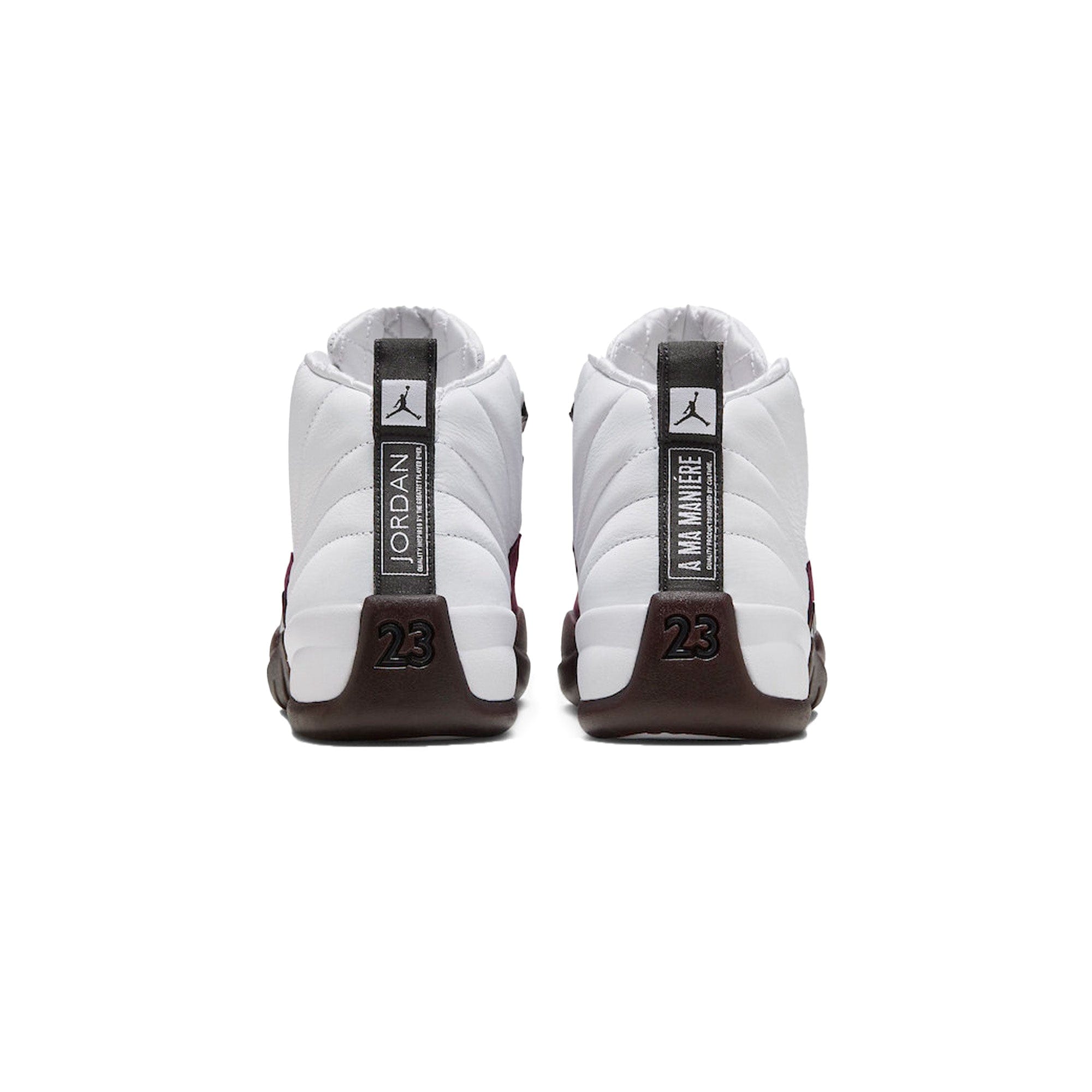 Nike Air Jordan 12 x A Ma Maniere Burgundy White W (2023)
