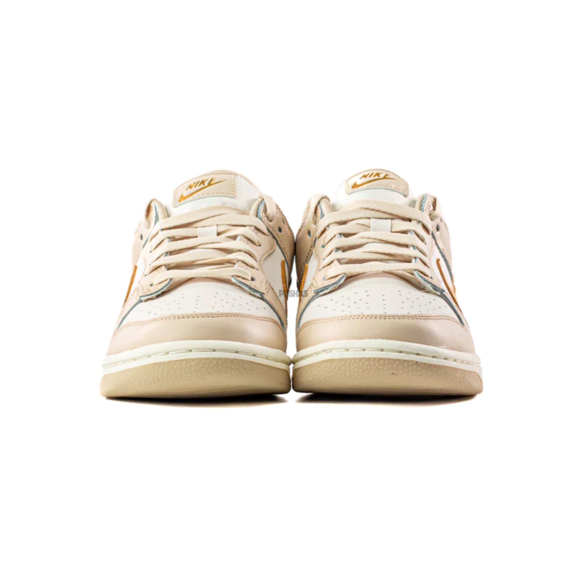 Nike Dunk Low Phantom Metallic Gold / Gold Swoosh W (2022)