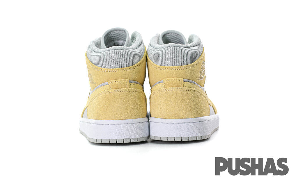 Nike Air Jordan 1 Mid Mixed Textures Yellow (2020)
