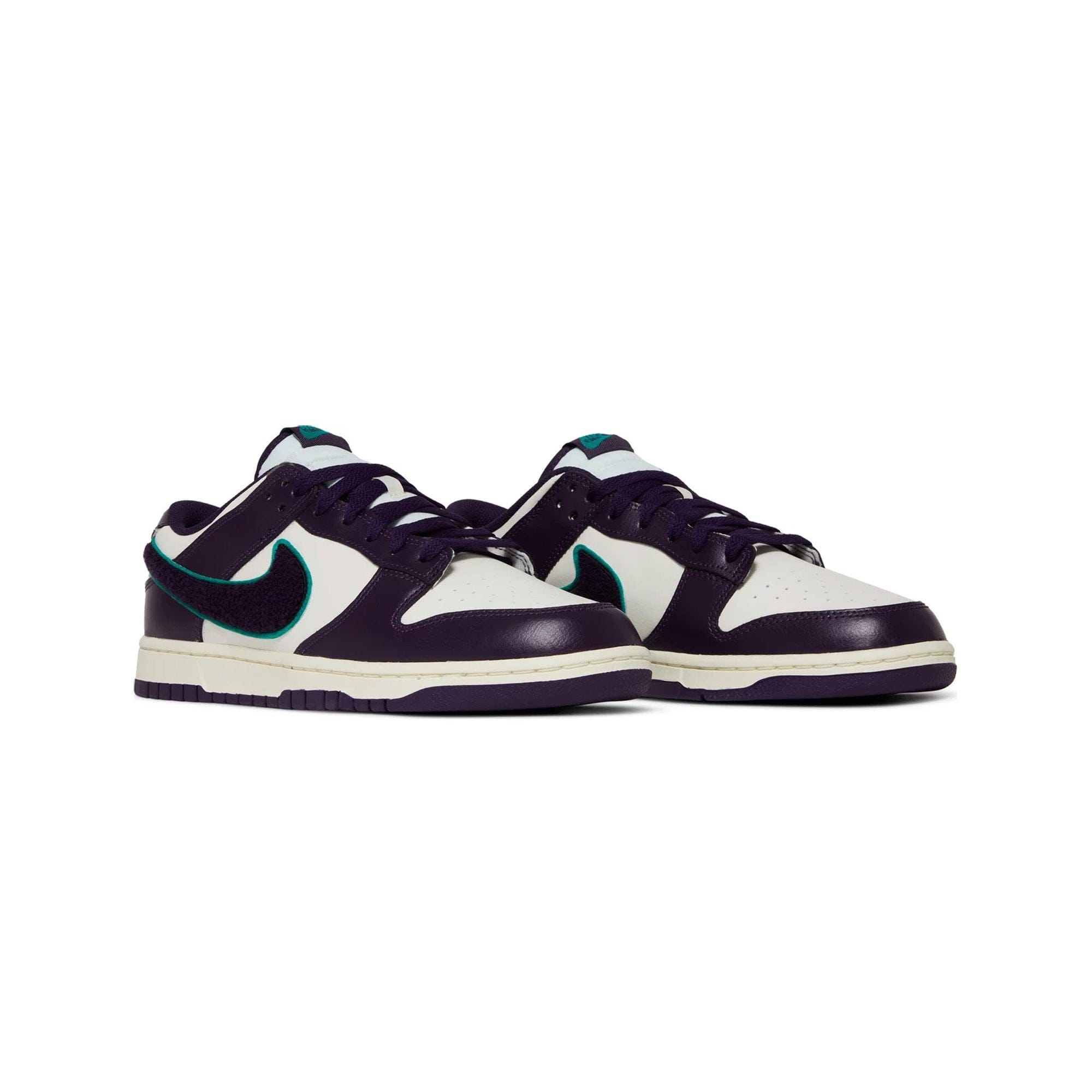 Nike Dunk Low Chenille Swoosh Sail Grand Purple (2022)