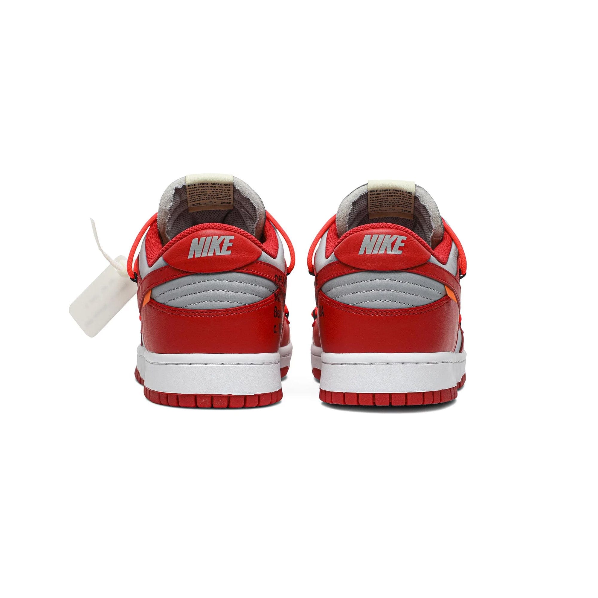 Nike Dunk Low x Off - White - University Red (New)