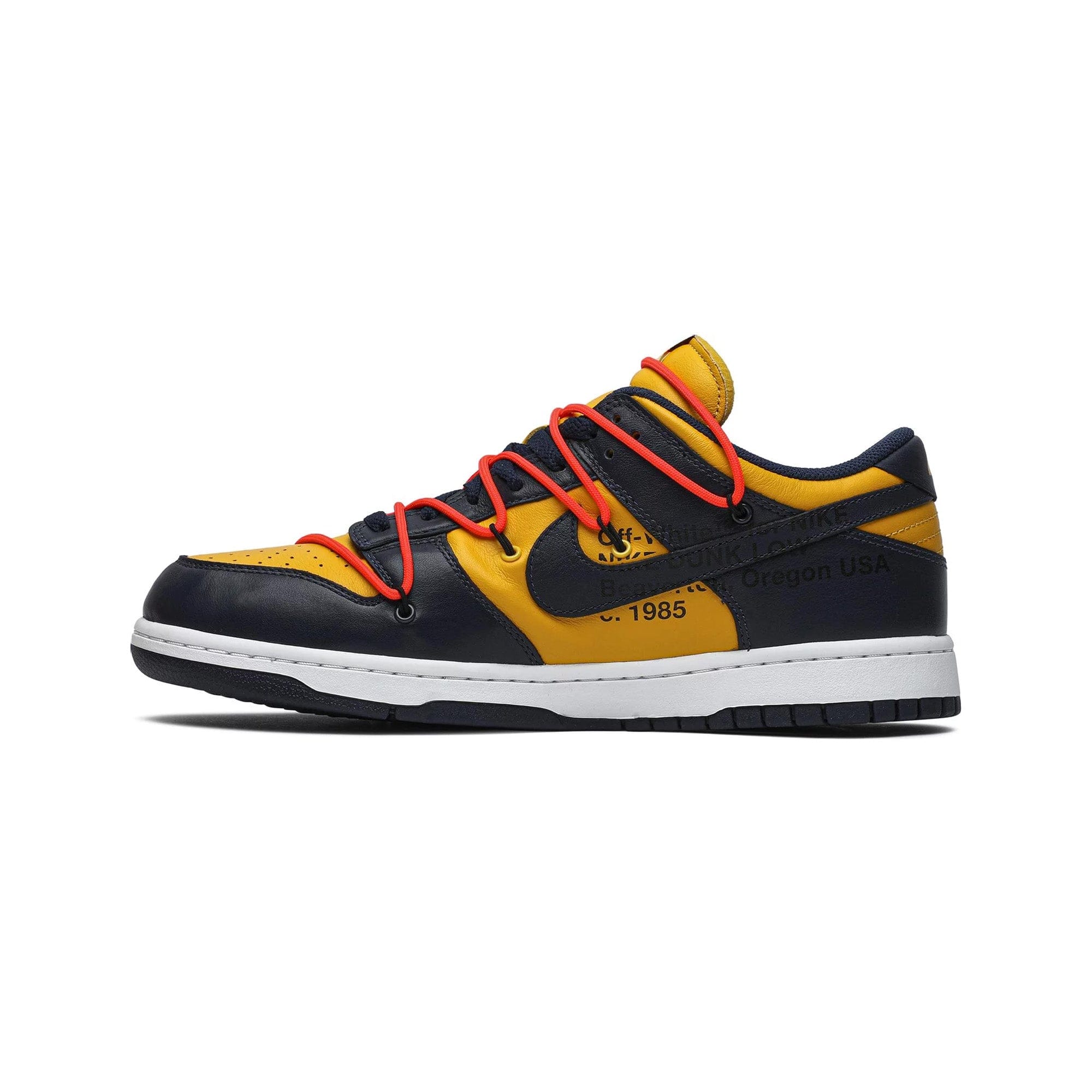 Nike Dunk Low x Off - White - University Gold Midnight Navy (New)