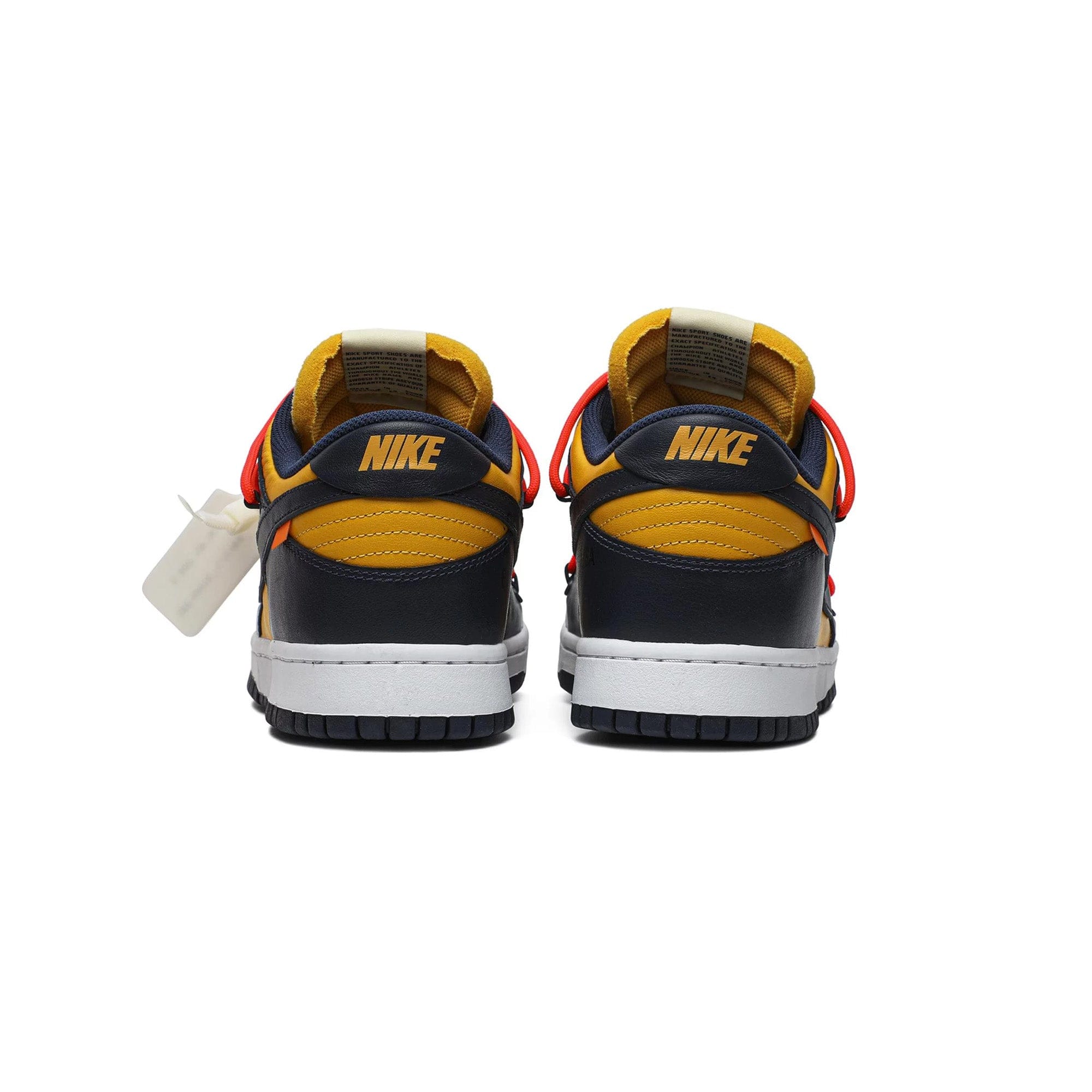 Nike Dunk Low x Off - White - University Gold Midnight Navy (New)