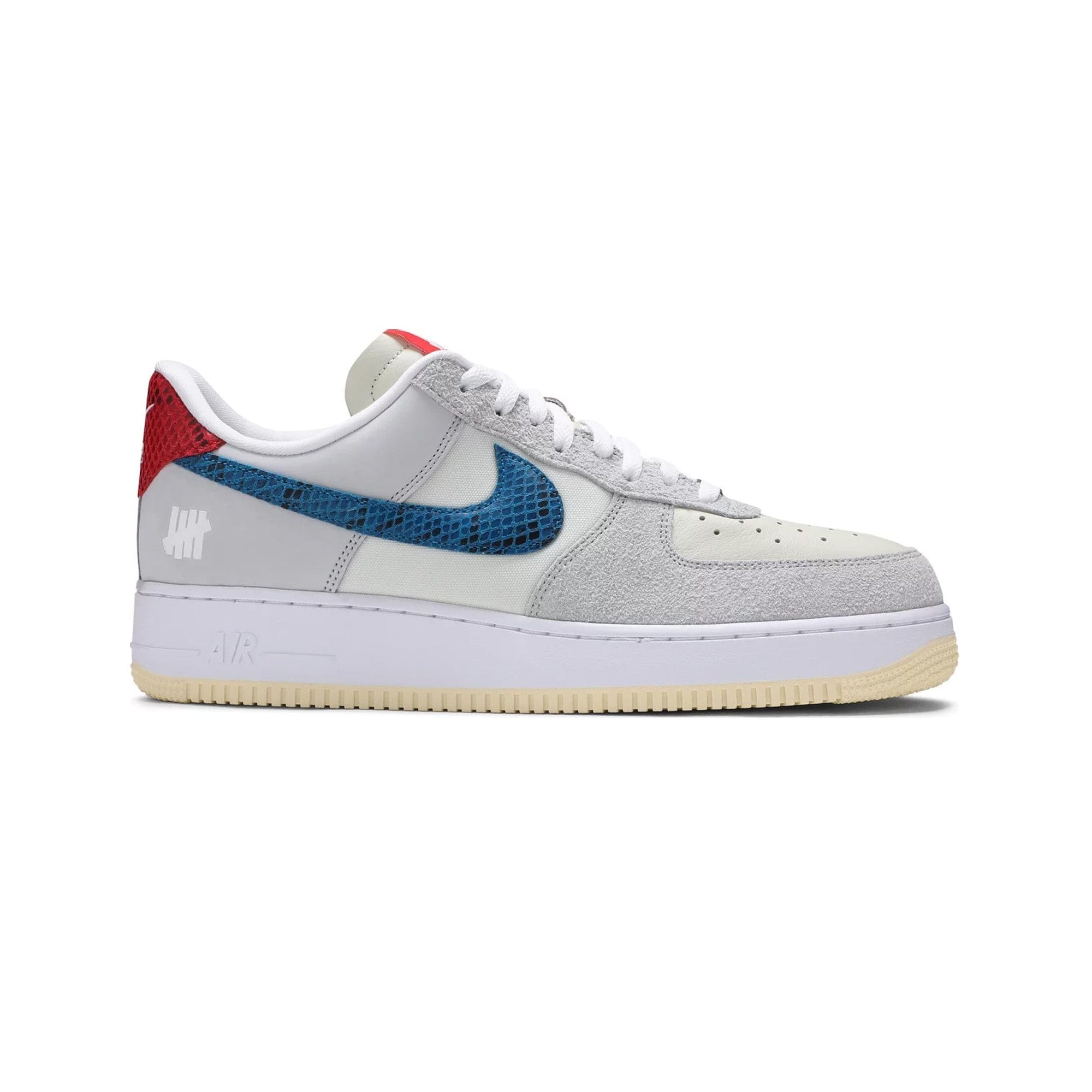 Nike Air Force 1 Low SP Undefeated 5 On It Dunk Vs. AF1 Grey Fog (2021)