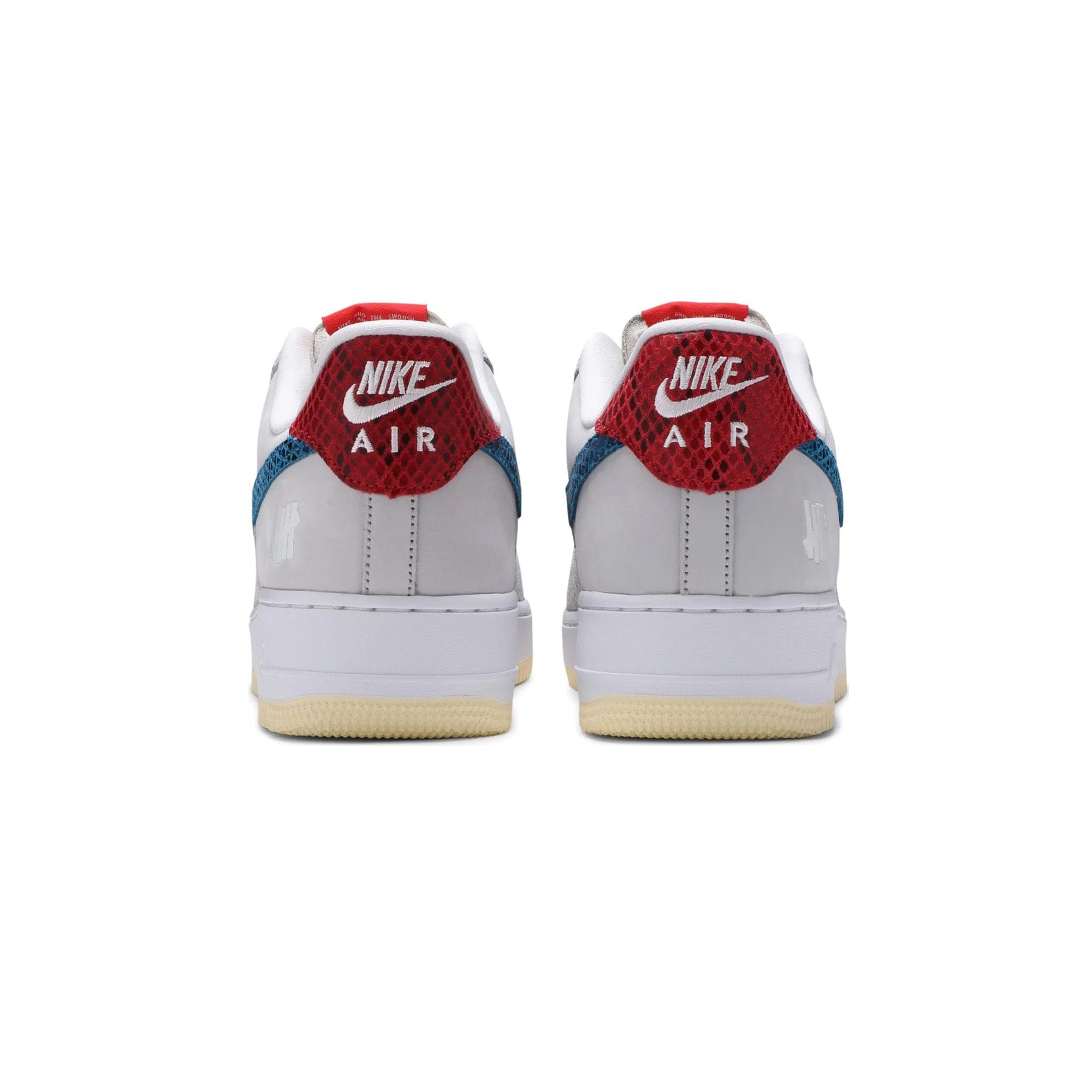 Nike Air Force 1 Low SP Undefeated 5 On It Dunk Vs. AF1 Grey Fog (2021)