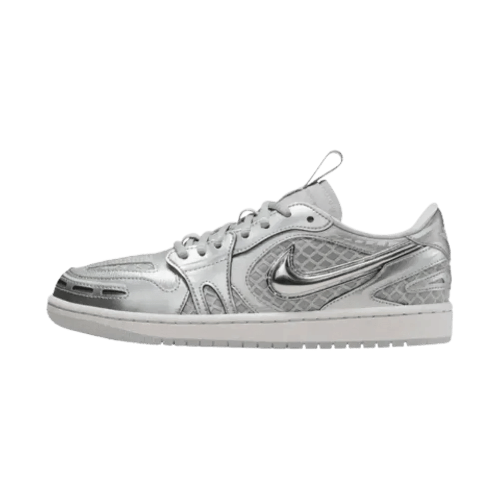 Nike Wmns Air Jordan 1 Low Method of Make V3 Metallic Silver