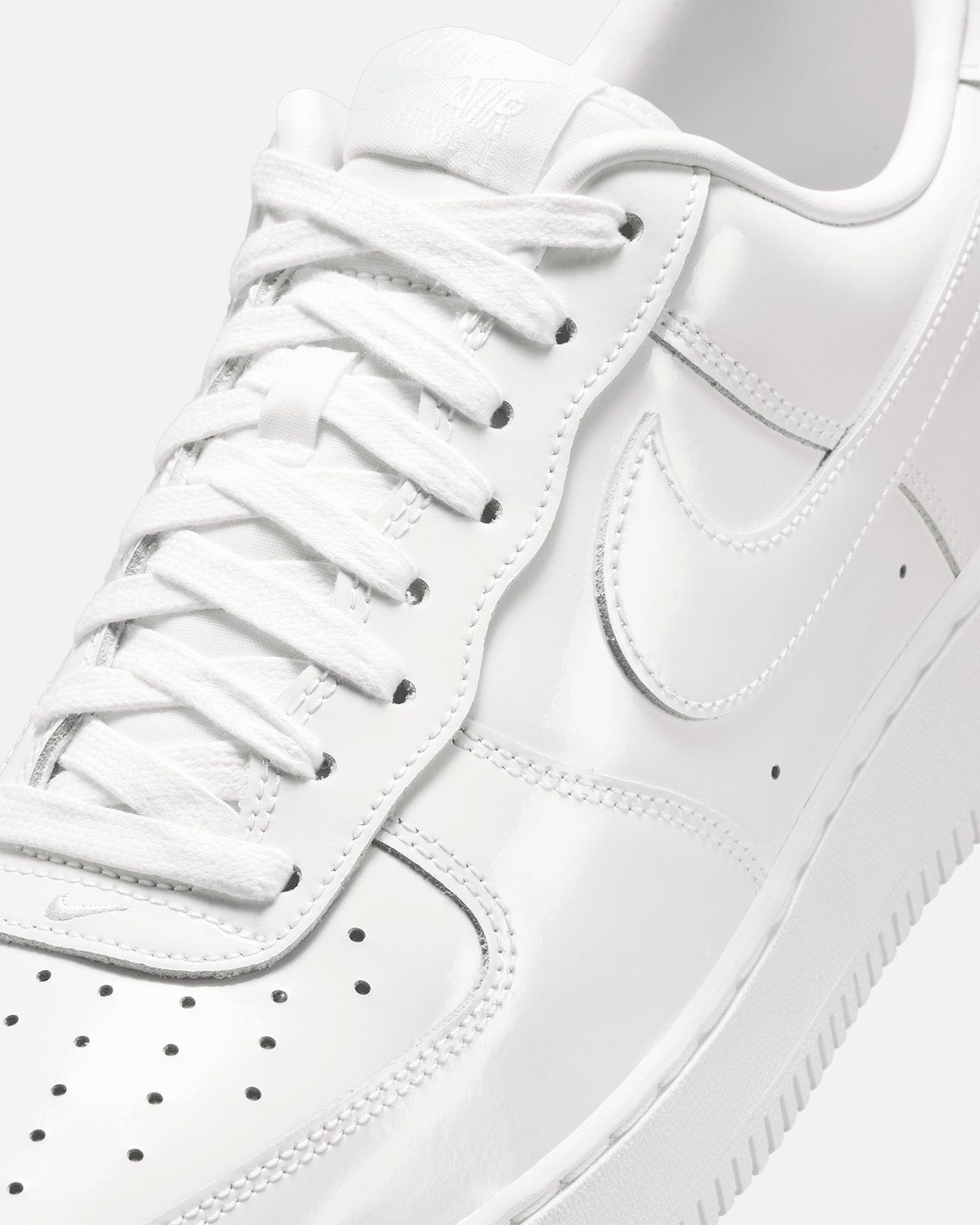 Nike Air Force 1 '07 Patent Leather White/White