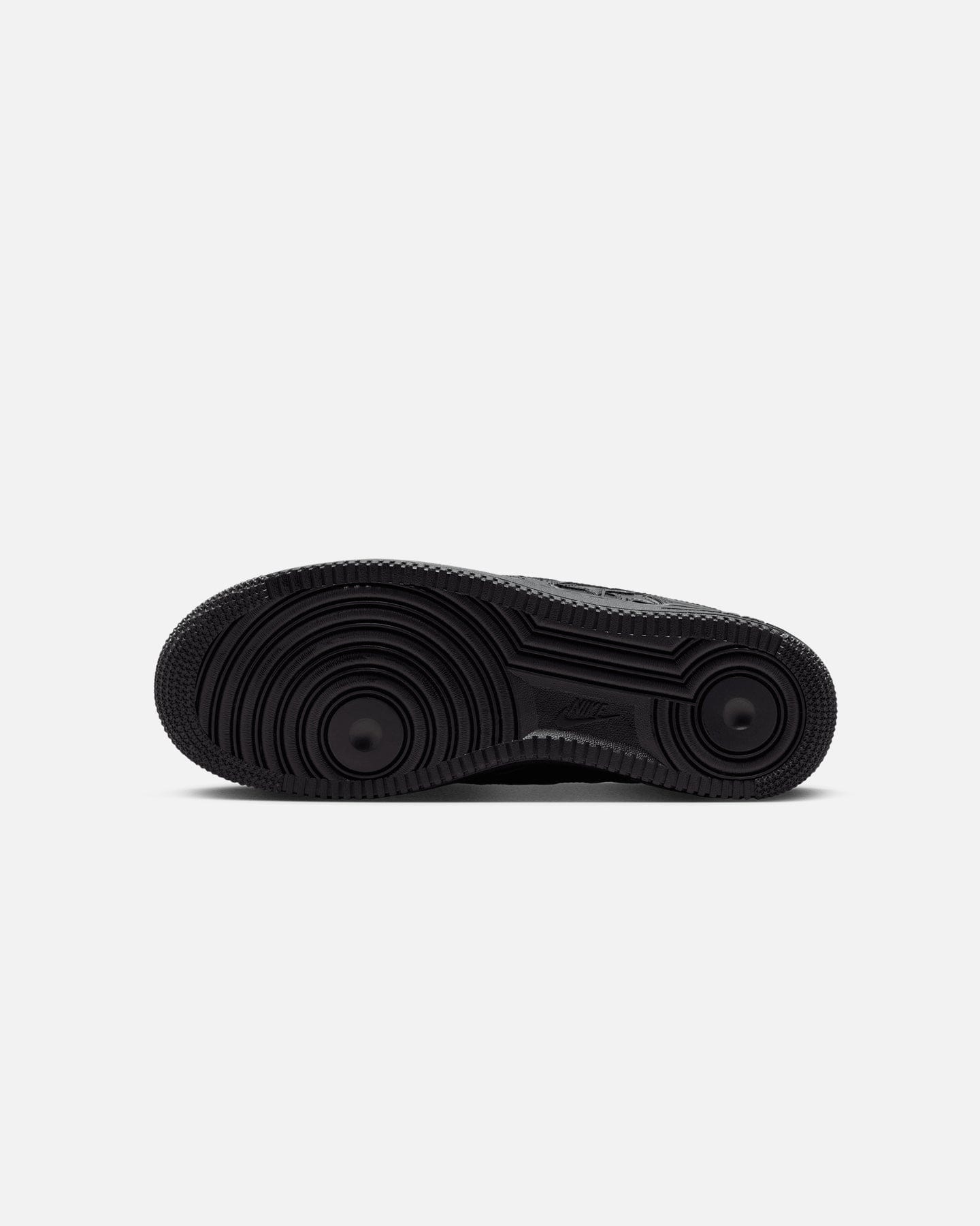 Nike Air Force 1 '07 Edge Black/Black - Metallic Silver