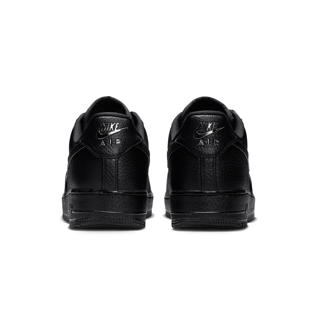 Nike AIR FORCE 1 LOW RETRO PREMIUM BLACK / METALLIC SILVER