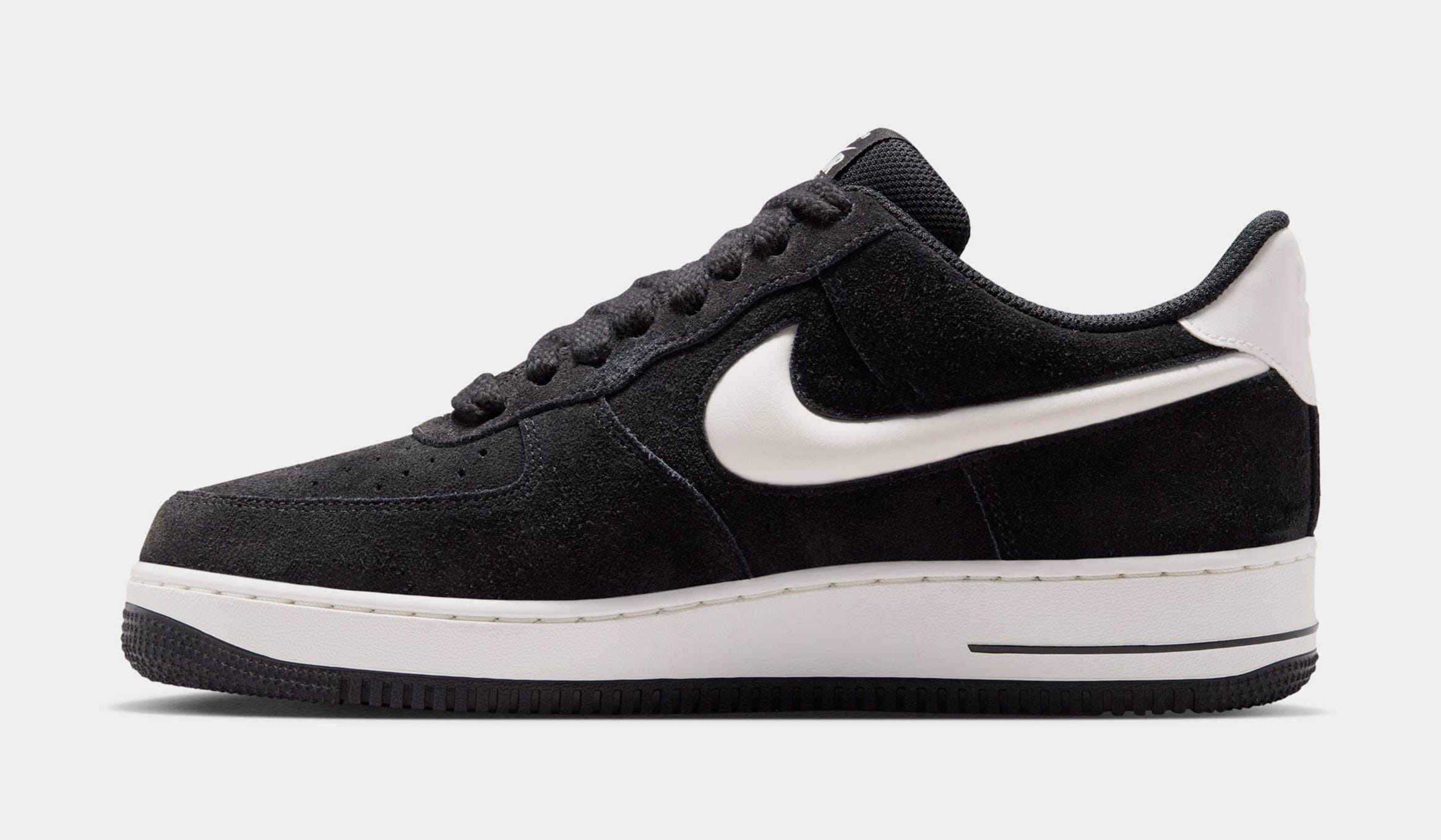 Nike Air Force 1 '07 LV8 Mens Lifestyle Shoes (Black/Sail)