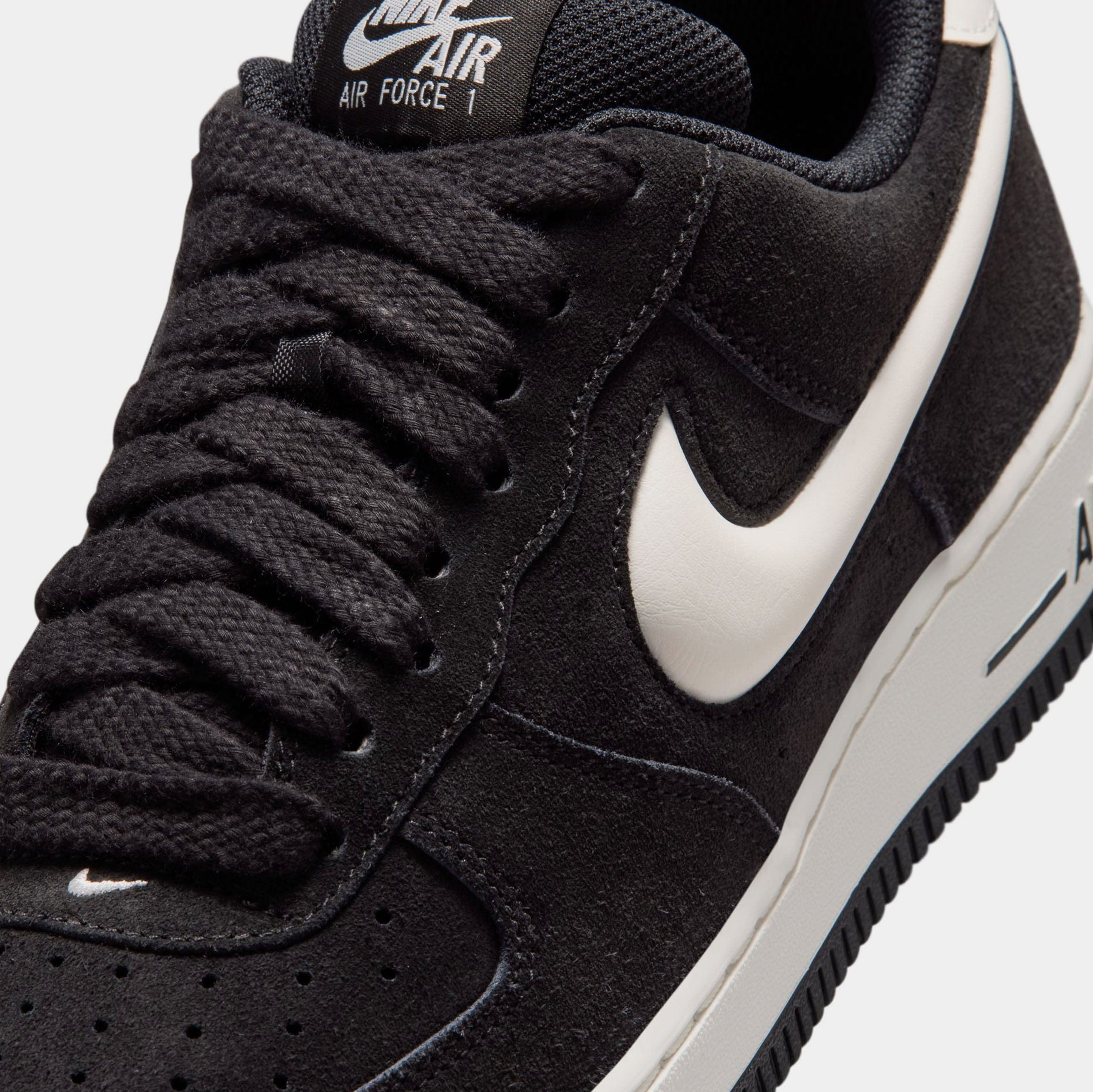 Nike Air Force 1 '07 LV8 Mens Lifestyle Shoes (Black/Sail)