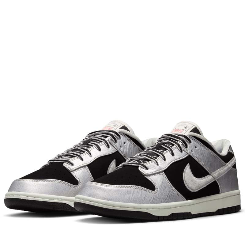 Nike Dunk Low Retro Varsity - Metallic Silver/Black
