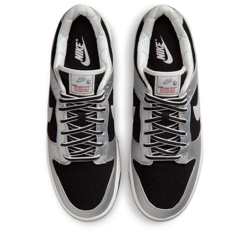 Nike Dunk Low Retro Varsity - Metallic Silver/Black