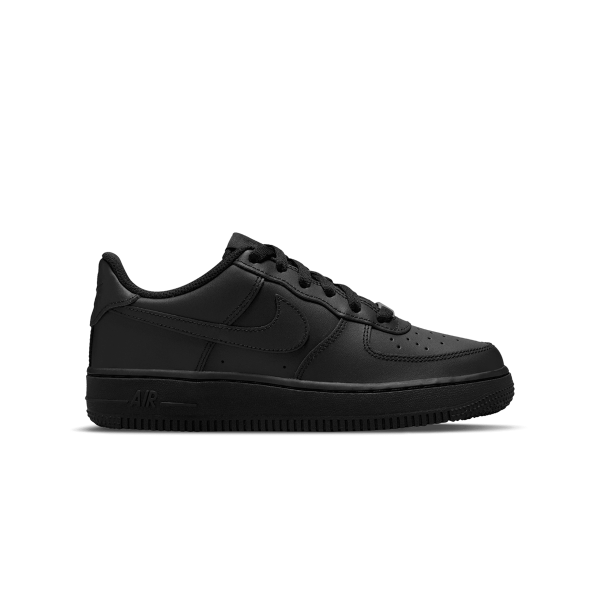 Nike Kids Air Force 1 LE Triple Black