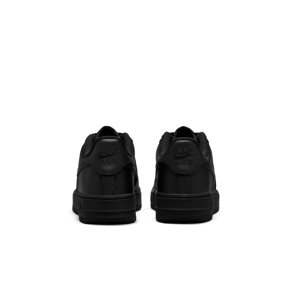 Nike Kids Air Force 1 LE Triple Black