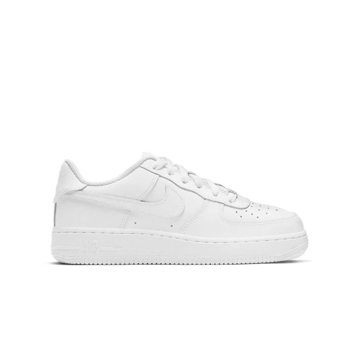 Nike Kids Air Force 1 LE Triple White