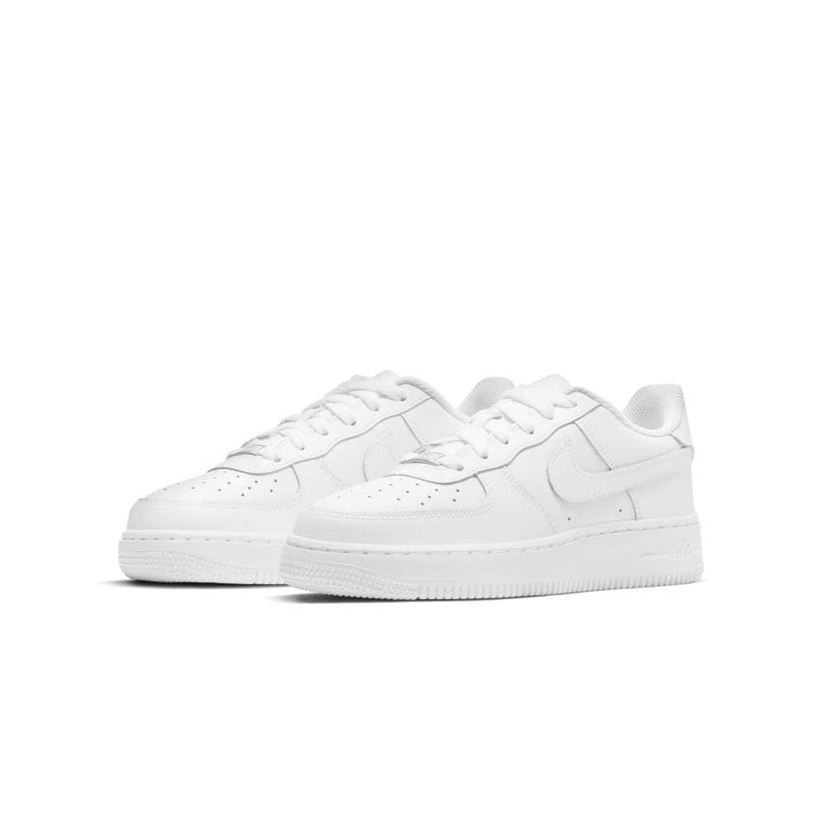 Nike Kids Air Force 1 LE Triple White