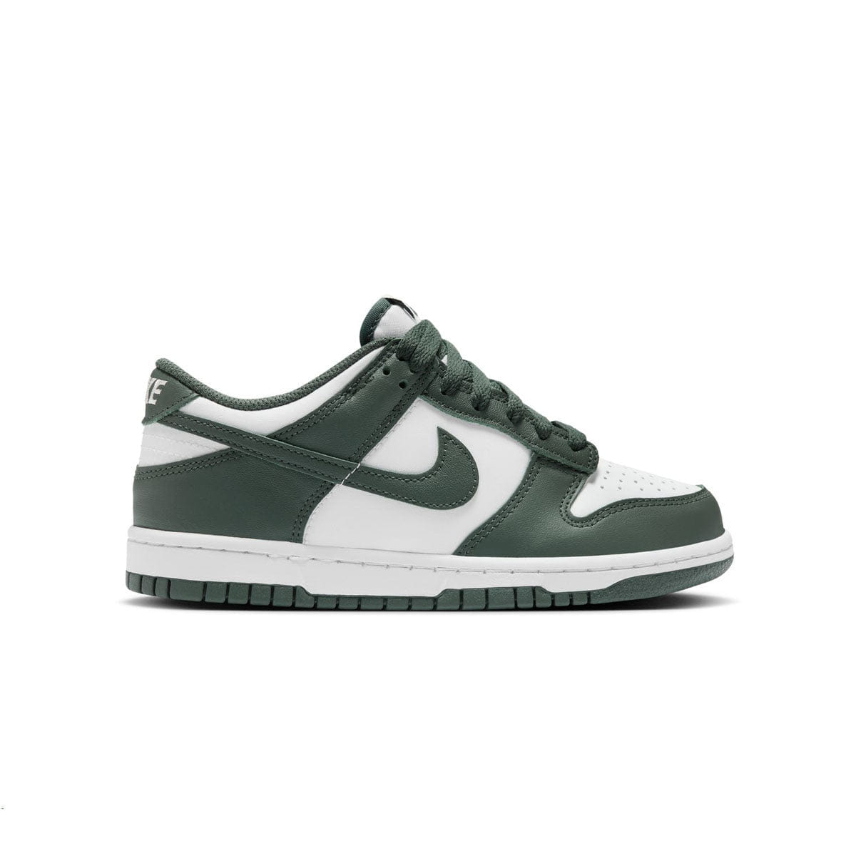 Nike Kids Dunk Low White Vintage Green