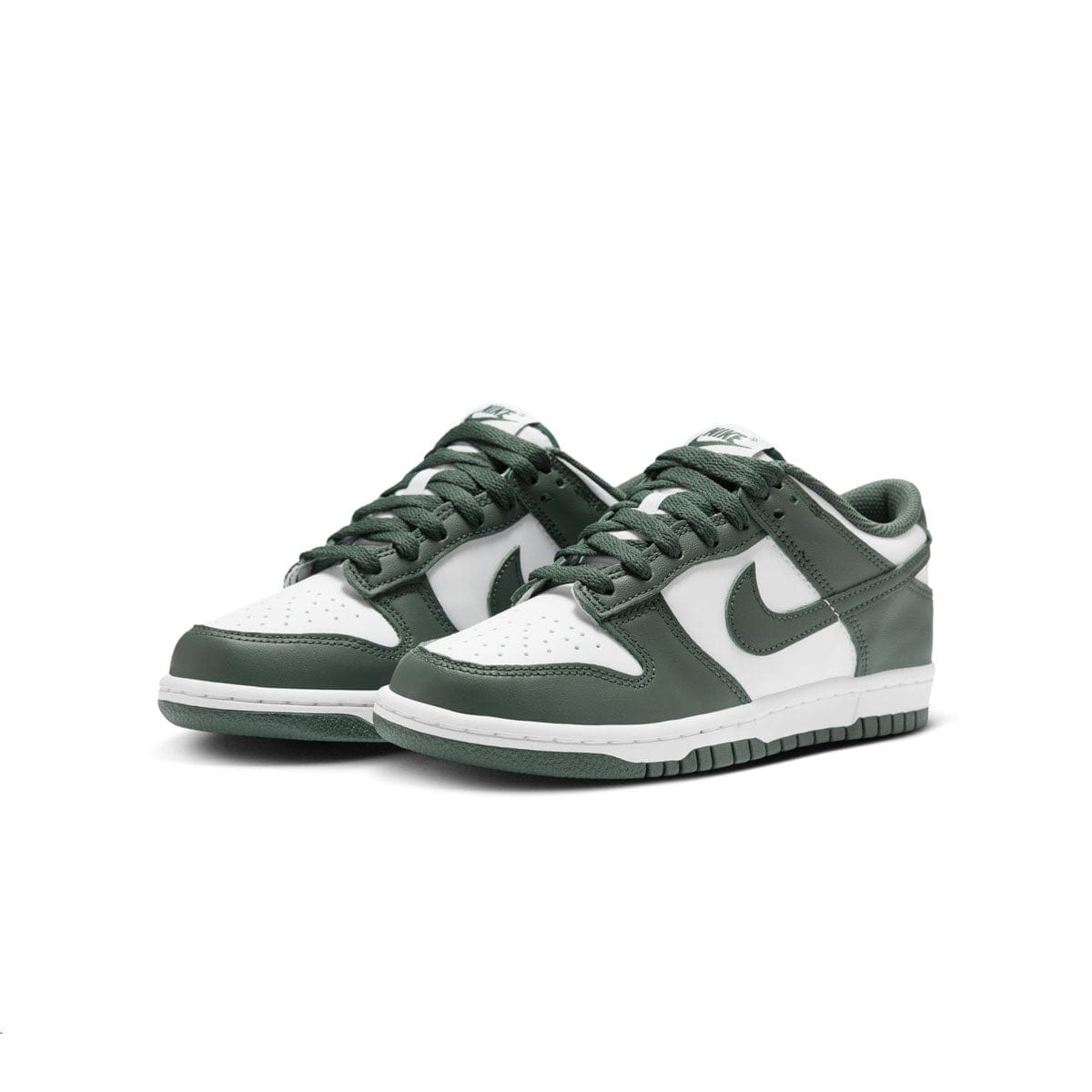 Nike Kids Dunk Low White Vintage Green