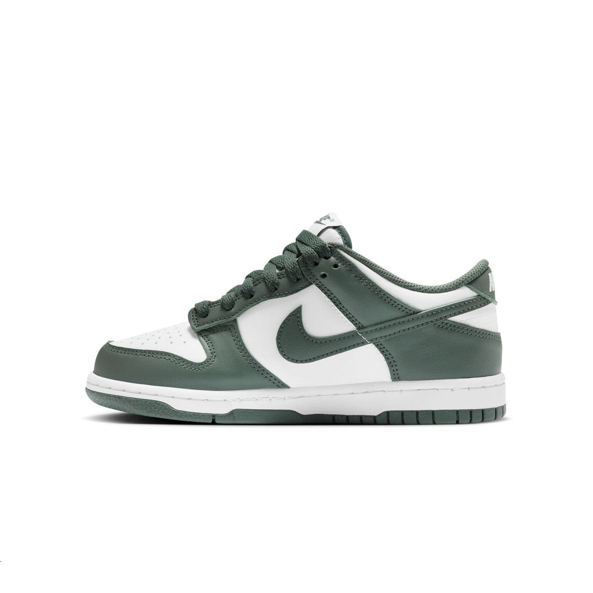 Nike Kids Dunk Low White Vintage Green