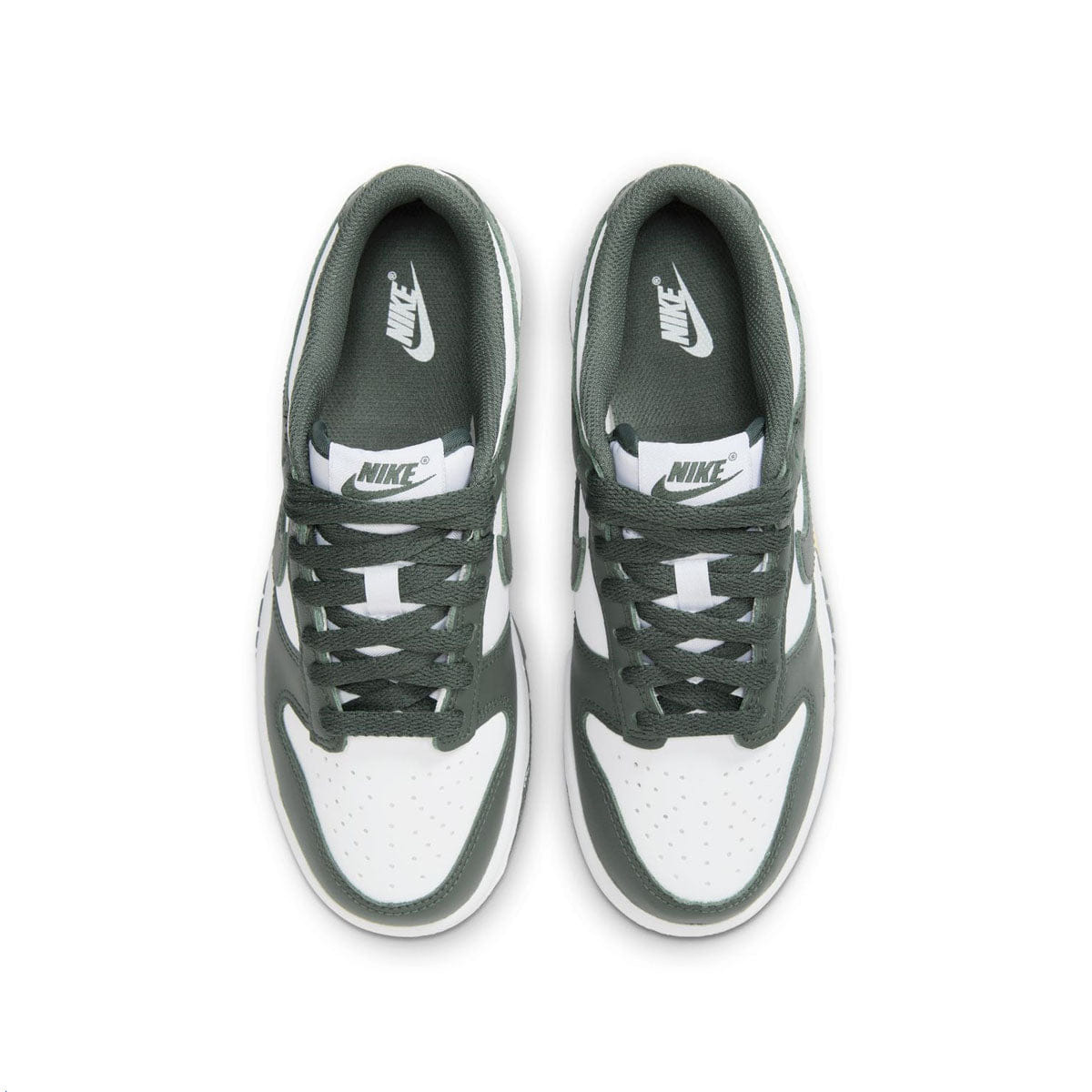 Nike Kids Dunk Low White Vintage Green