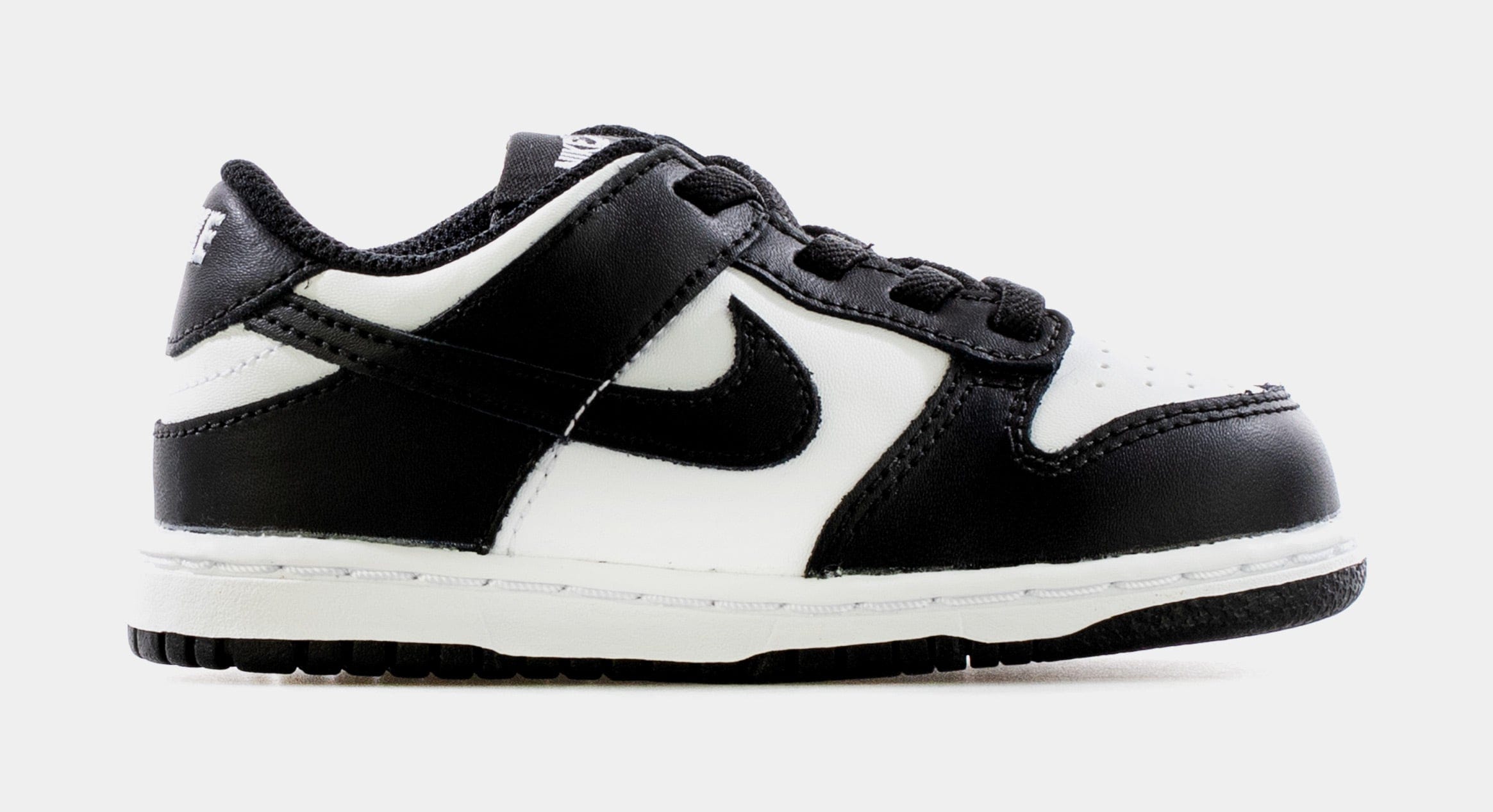 Nike Dunk Low Retro Infant Toddler Lifestyle Shoe (White/Black)