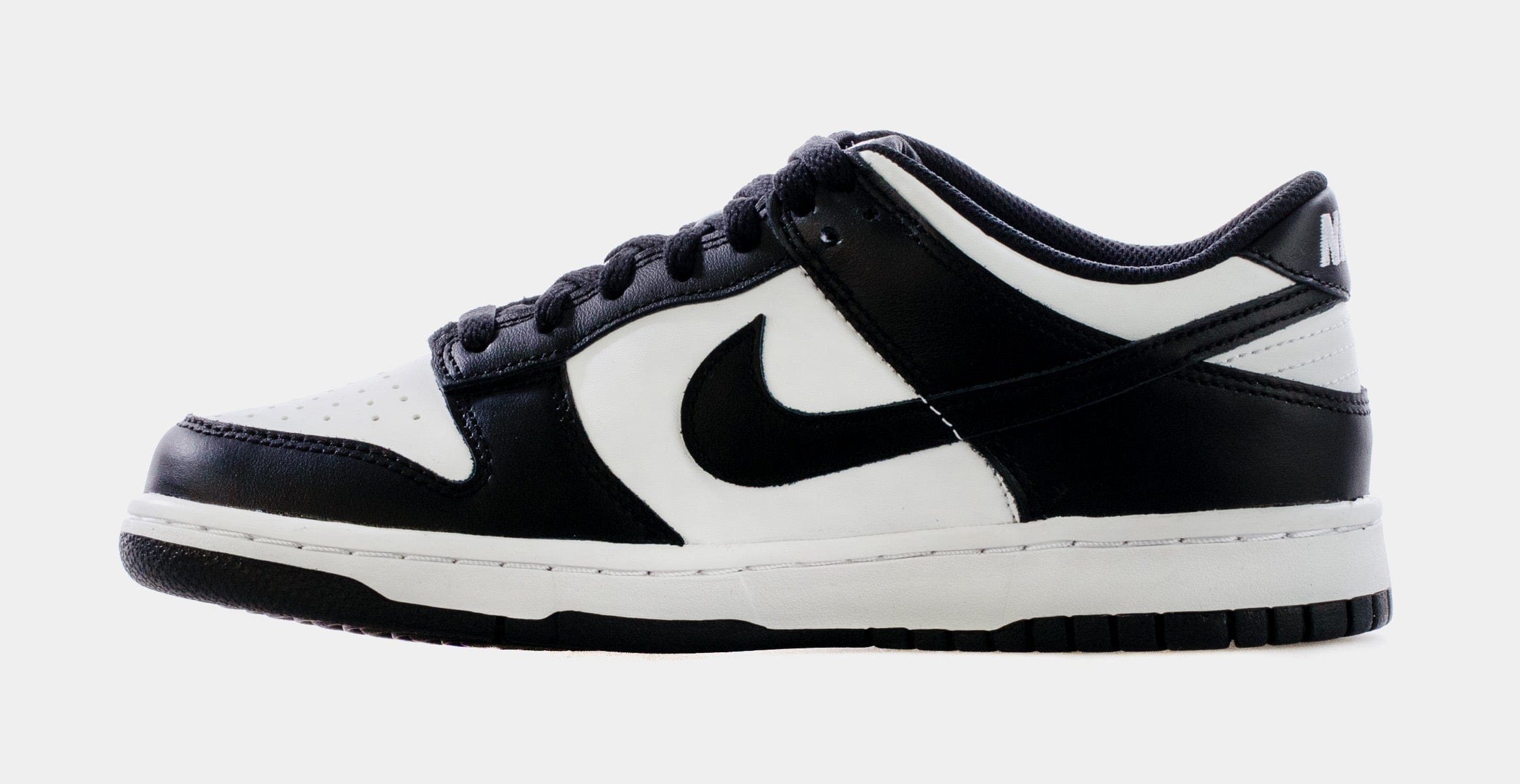 Nike Dunk Low Retro Grade School Lifestyle Shoes (White/Black) Free Shipping