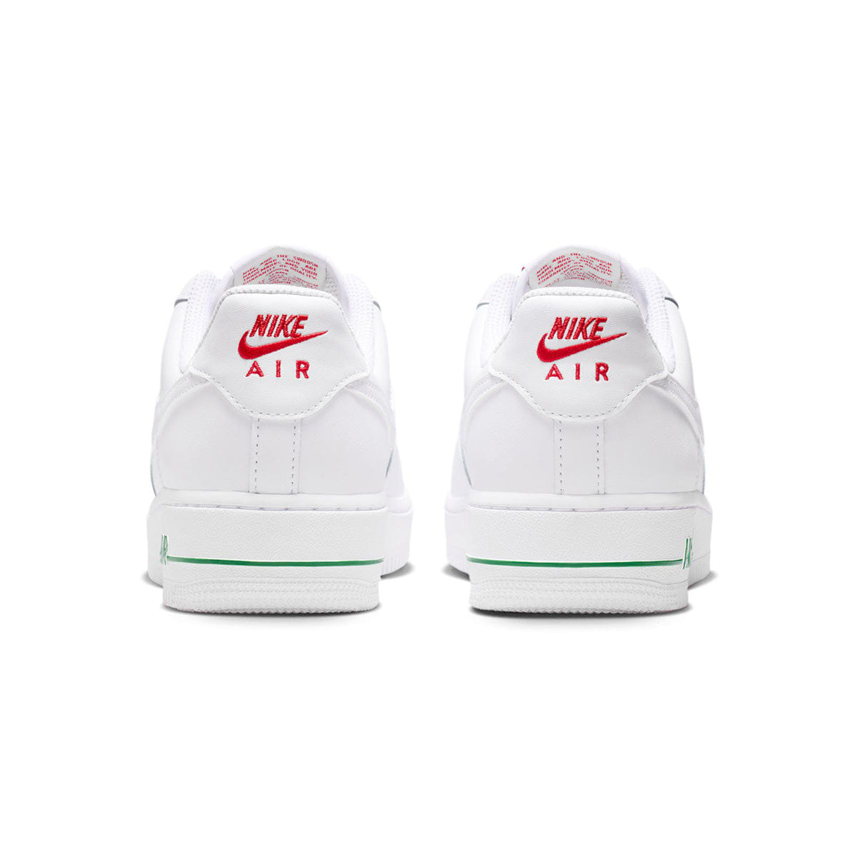 Nike Wmns Air Force 1 '07 SE WHITE/WHITE/SPORT RED/PINE GREEN