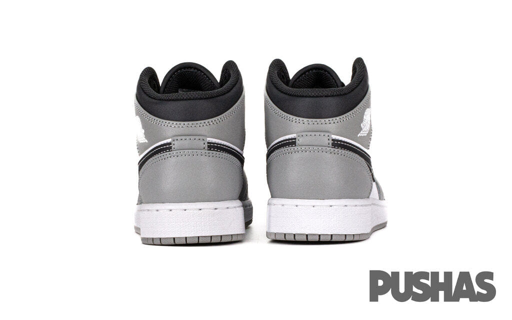 Nike Air Jordan 1 Mid Light Smoke Grey Anthracite GS (2022)