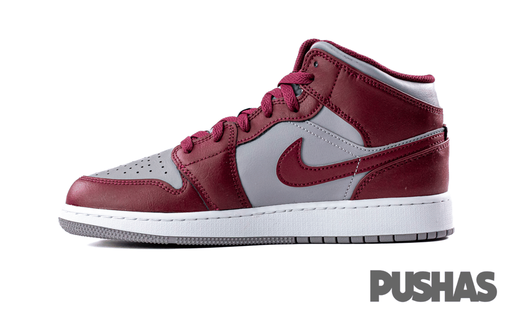 Nike Air Jordan 1 Mid Cherrywood Red GS (2022)