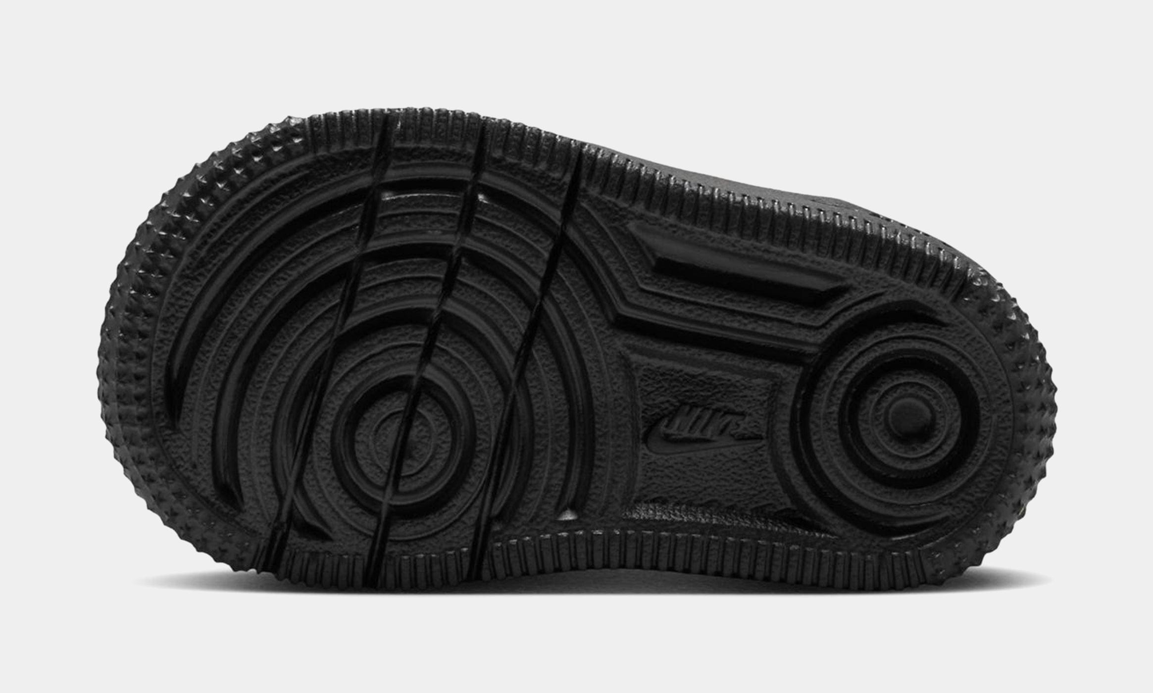 Nike Air Force 1 Low Infant Toddler Lifestyle Shoes (Black/Arctic Green/Anthracite)