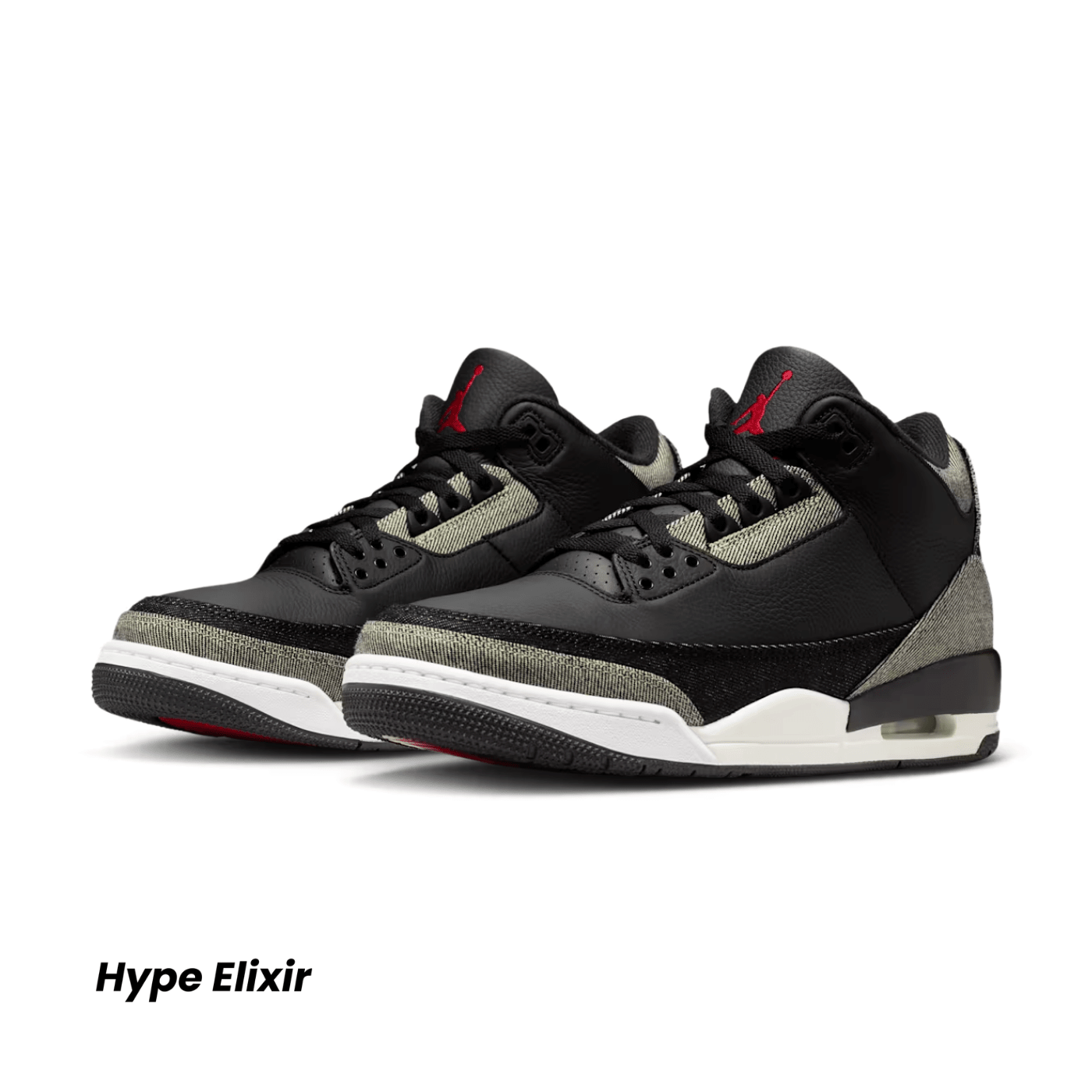 Nike Air Jordan 3 Retro Levi’s Black