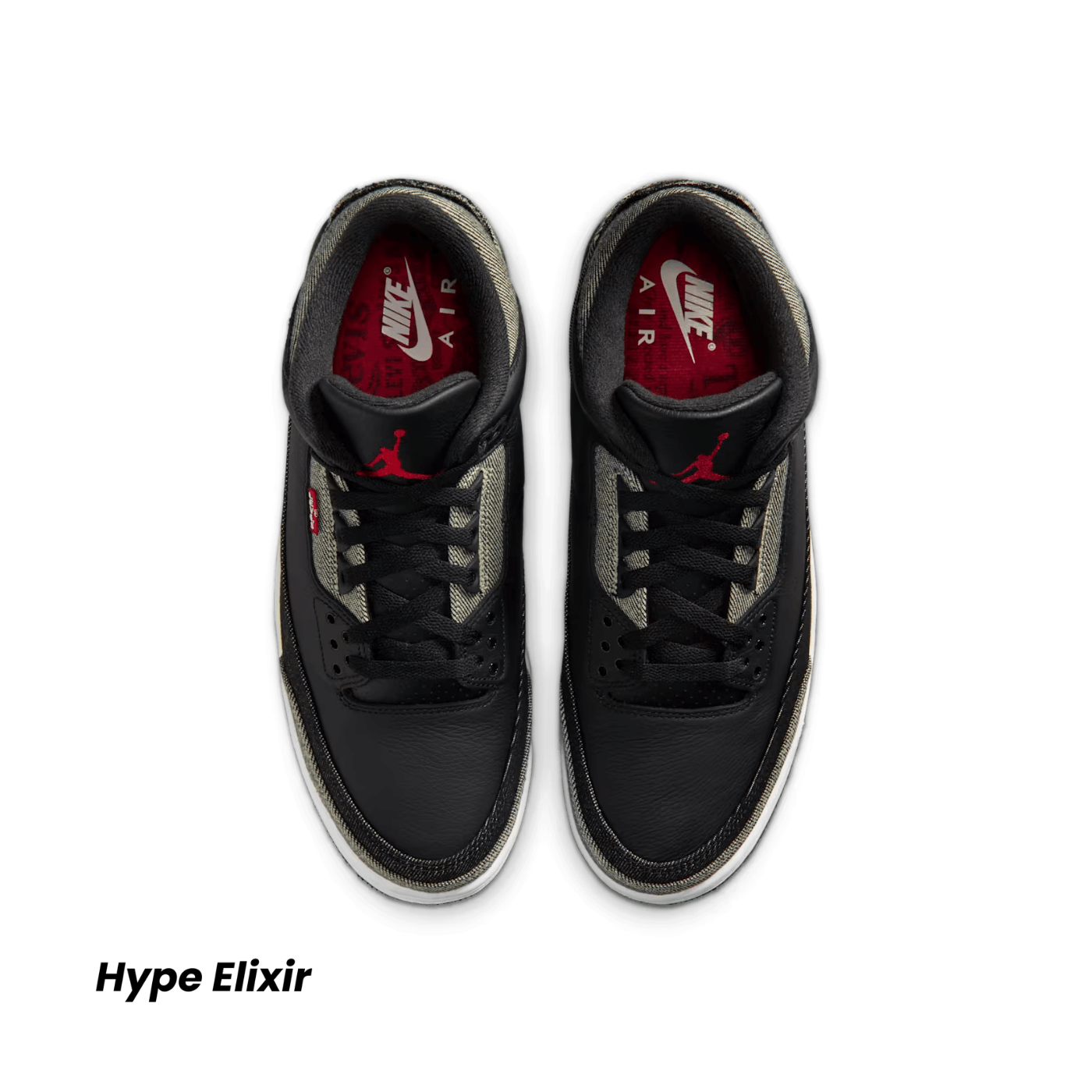 Nike Air Jordan 3 Retro Levi’s Black
