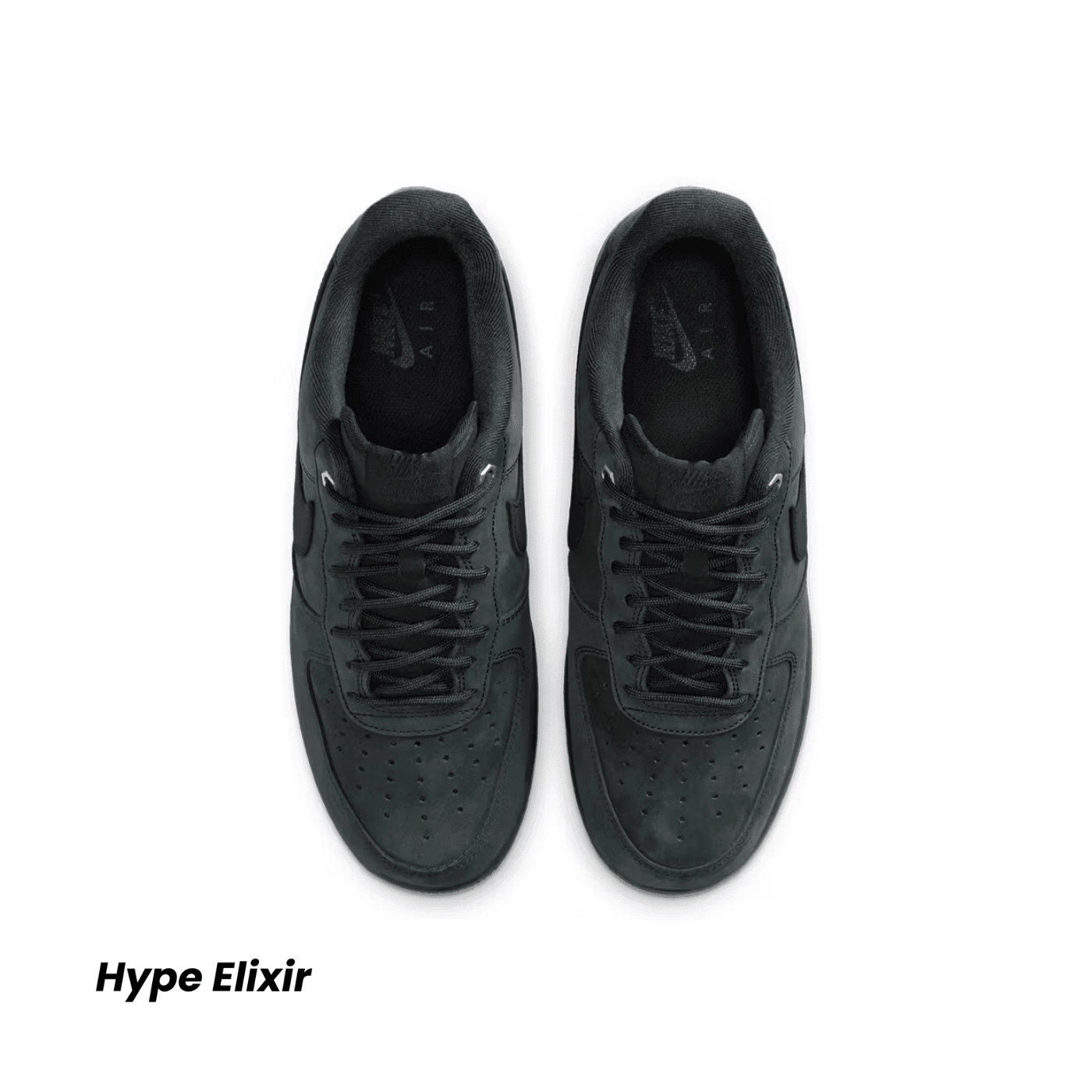 Nike Air Force 1 Low '07 WB Triple Black Nubuck
