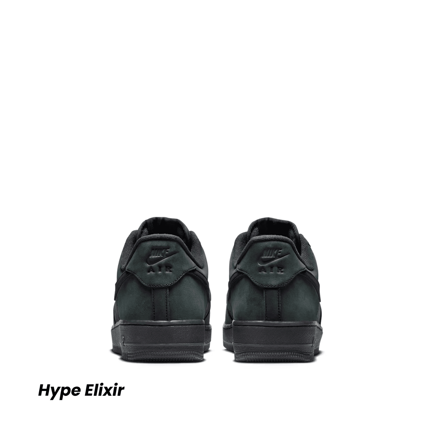Nike Air Force 1 Low '07 WB Triple Black Nubuck