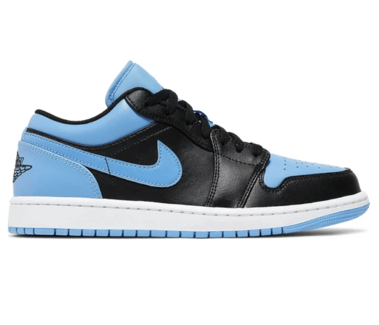 Nike Men's Nike Air Jordan 1 Low (UNC Black Toe)