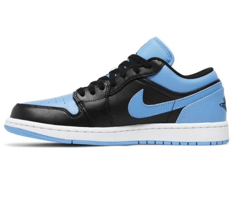 Nike Men's Nike Air Jordan 1 Low (UNC Black Toe)