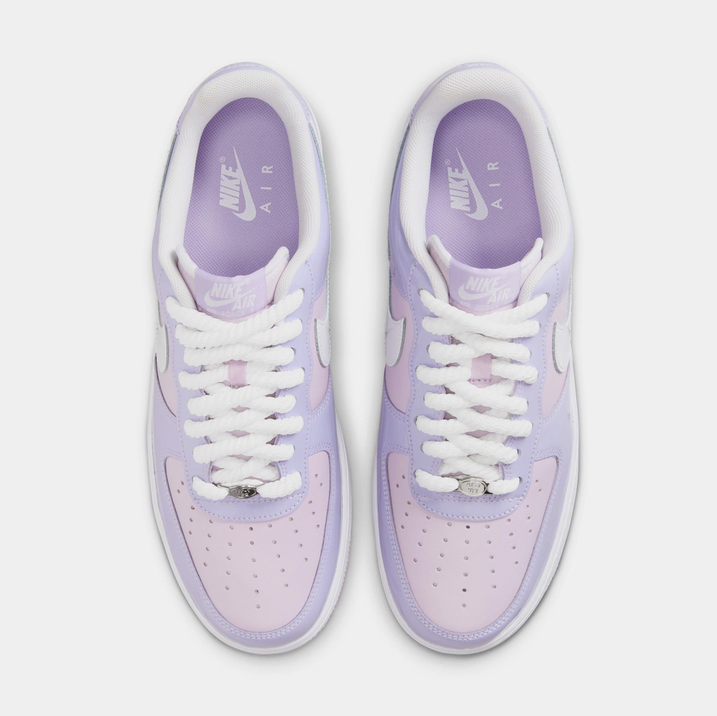 Nike Air Force 1 Hydrangeas Mens Basketball Shoes (Hydrangeas/White/Doll)