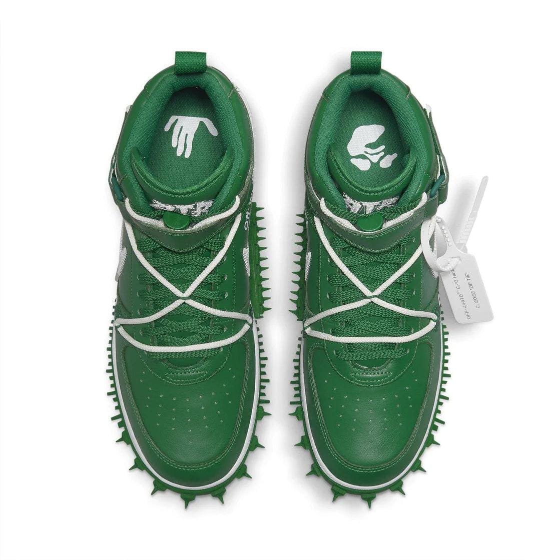 Nike x Off - White Air Force 1 Mid Pine Green