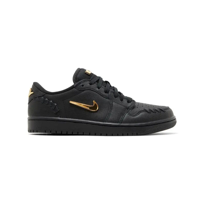 Nike AIR JORDAN 1 LOW METHOD OF MAKE BLACK METALLIC GOLD (W)