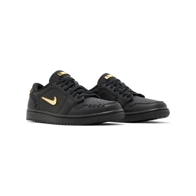 Nike AIR JORDAN 1 LOW METHOD OF MAKE BLACK METALLIC GOLD (W)