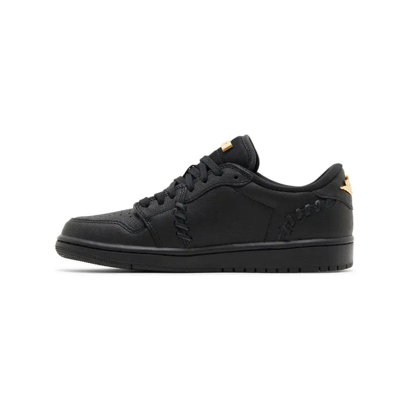 Nike AIR JORDAN 1 LOW METHOD OF MAKE BLACK METALLIC GOLD (W)