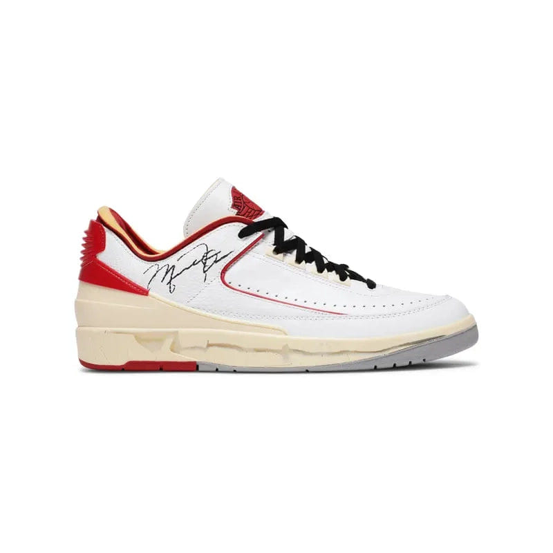 Nike AIR JORDAN 2 OFF WHITE VARSITY RED